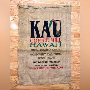 Large jute burlap sack